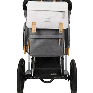 NoJo Eddie Bauer Cascades Backpack Diaper Bag Gray