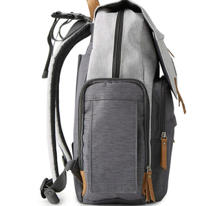 NoJo Eddie Bauer Cascades Backpack Diaper Bag Gray