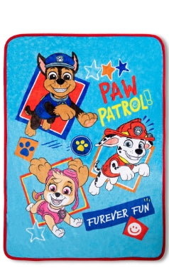 NoJo Paw Patrol Plush Musical Toddler Blanket