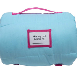 NoJo Paw Patrol Team Skye Toddler Nap Mat -  Includes Attached Pillow and Fleece Blanket