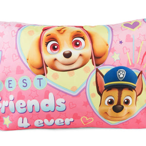 NoJo Paw Patrol Skye We're A Team 4 Piece Toddler Bed Set - Includes Comforter, Fitted Bottom Sheet, Flat Top Sheet, Reversible Pillowcase