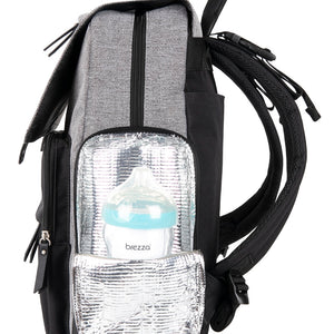 NoJo Eddie Bauer Cascades Backpack Diaper Bag Black