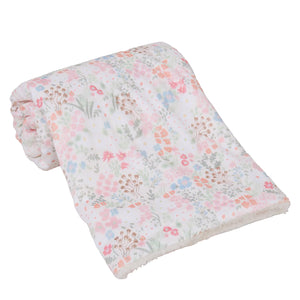 mini by Motherhood - Petal & Bloom Sherpa Baby Blanket
