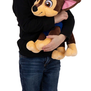 NoJo Paw Patrol Chase Plush Toddler Cuddle Pillow Blue and Brown