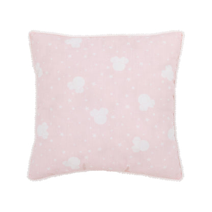 Disney Minnie Mouse Twinkle Twinkle Minnie Pink, White and "Hello Moon" Decorative Pillow