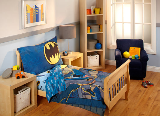 NoJo Warner Bros. Batman 4 Piece Toddler Bedding Set