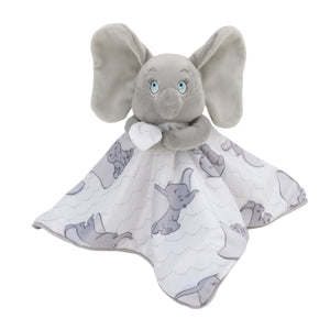 Dumbo White and Grey Lovey Security Blanket