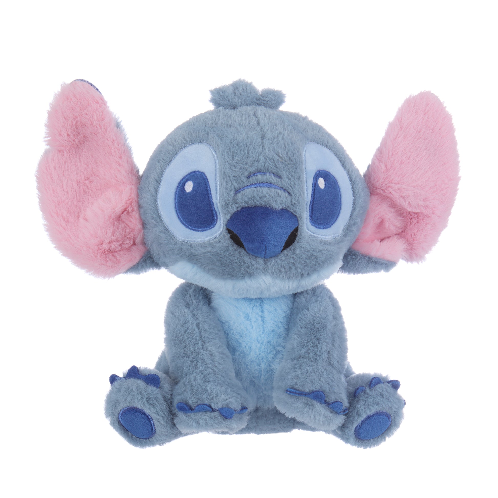 NoJo Disney Stitch Plush Stuffed Animal, Blue and Pink