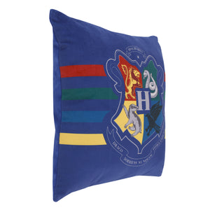 Warner Bros  Harry Potter Hogwarts Navy Decorative Toddler Pillow