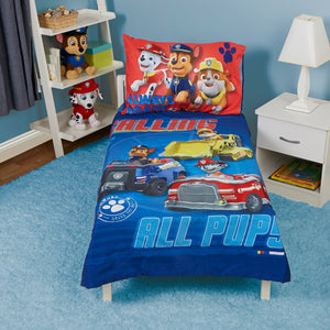 NoJo Paw Patrol Calling All Pups Piece Toddler Bed Set Includes