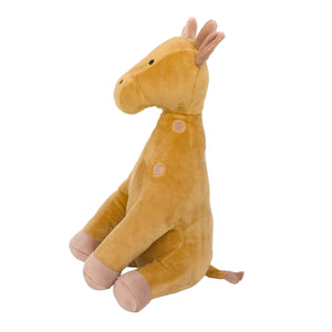 NoJo Zoo Animals Super Soft Velboa Brown Giraffe Plush Stuffed Animal