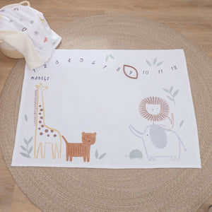 mini by Motherhood - Jungle Nest Milestone & Marker Baby Blanket