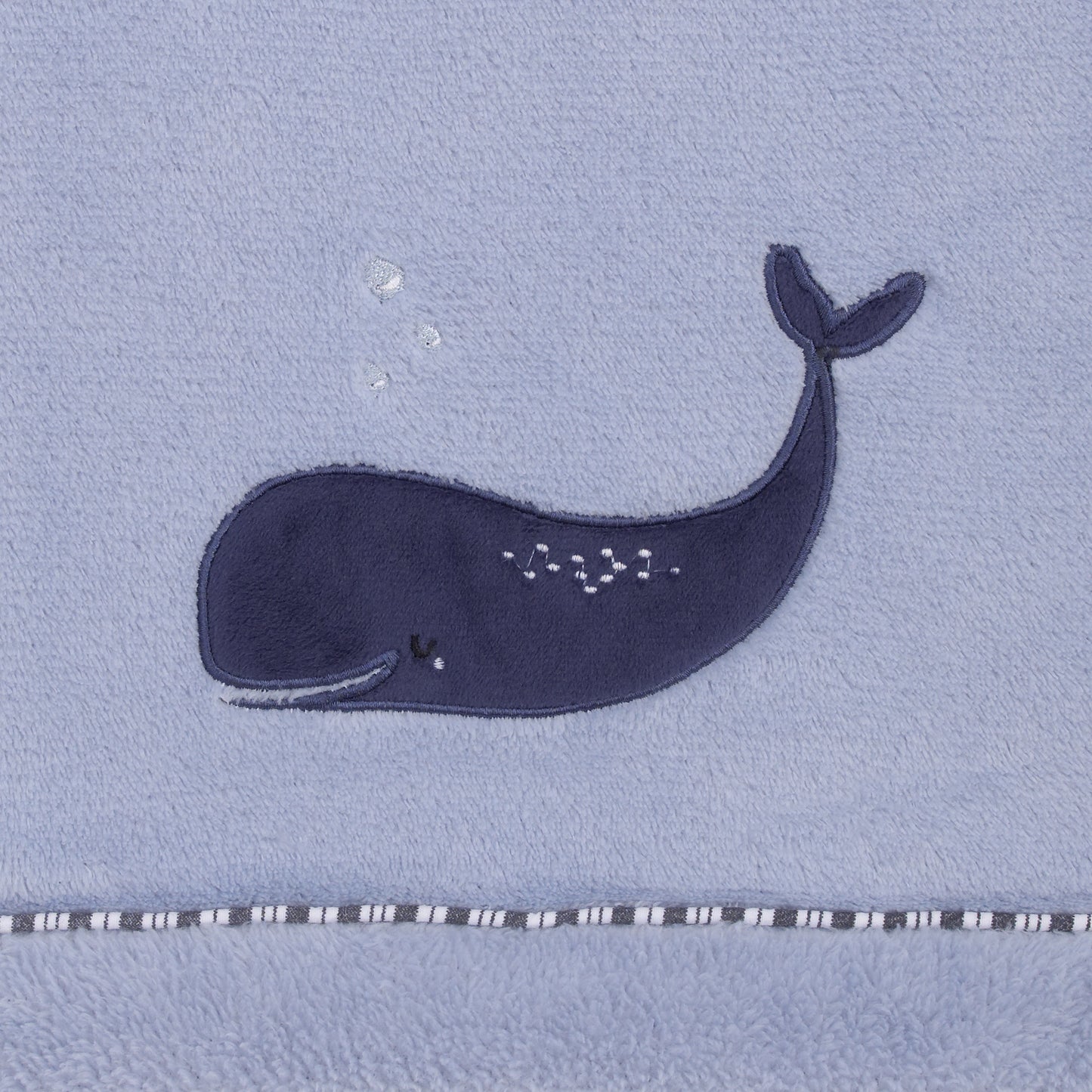 NoJo Seas The Day Blue Whale Super Soft Baby Blanket
