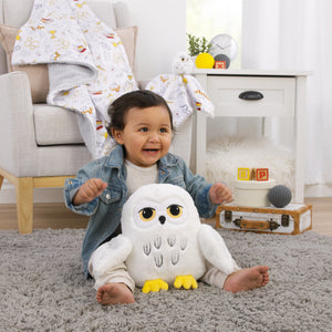 NoJo Warner Bros Harry Potter White Hedwig Owl Plush Stuffed Animal
