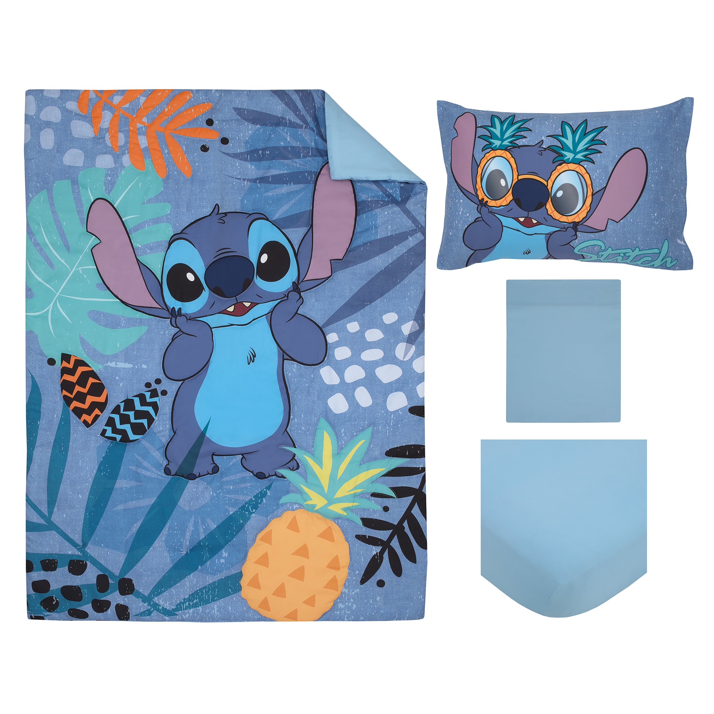 Lilo and stitch crib set best sale