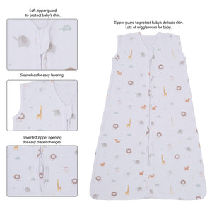 mini by Motherhood - Jungle Nest Wearable Sleep Blanket (Medium 6-12 mo.)