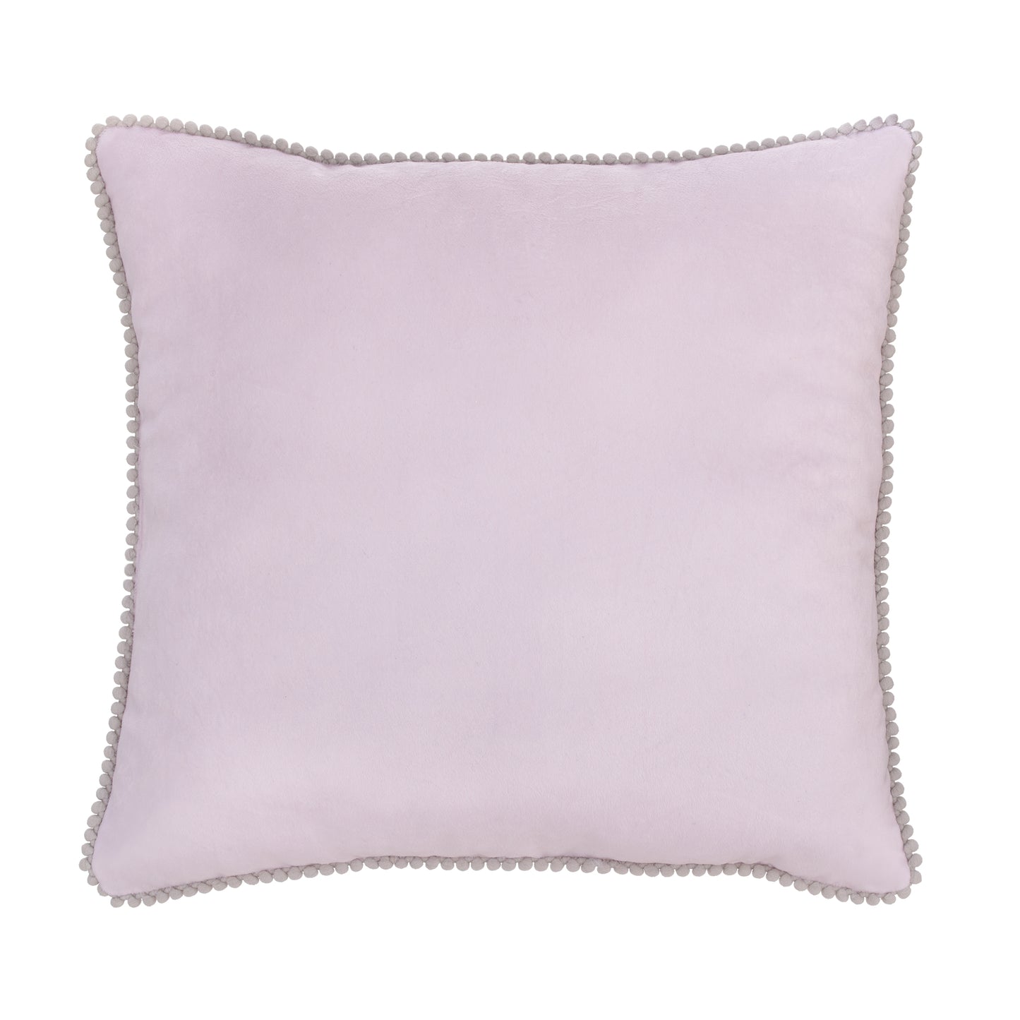 Disney Sweet Princess Pink and Light Blue Never Stop Dreaming Glass Slipper Decorative Pillow