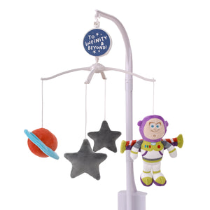 NoJo Disney Toy Story Outta This World Multi Colored Buzz Lightyear, Stars, and Planet Musical Mobile