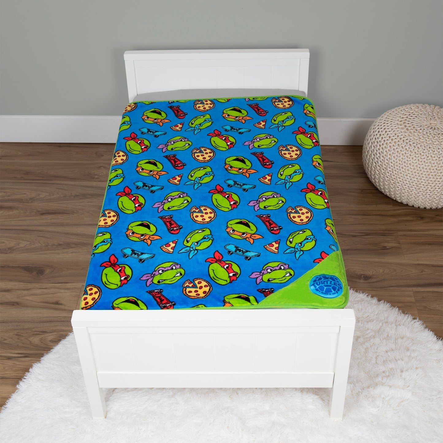 NoJo Teenage Mutant Ninja Turtles Press N Talk Musical Blanket