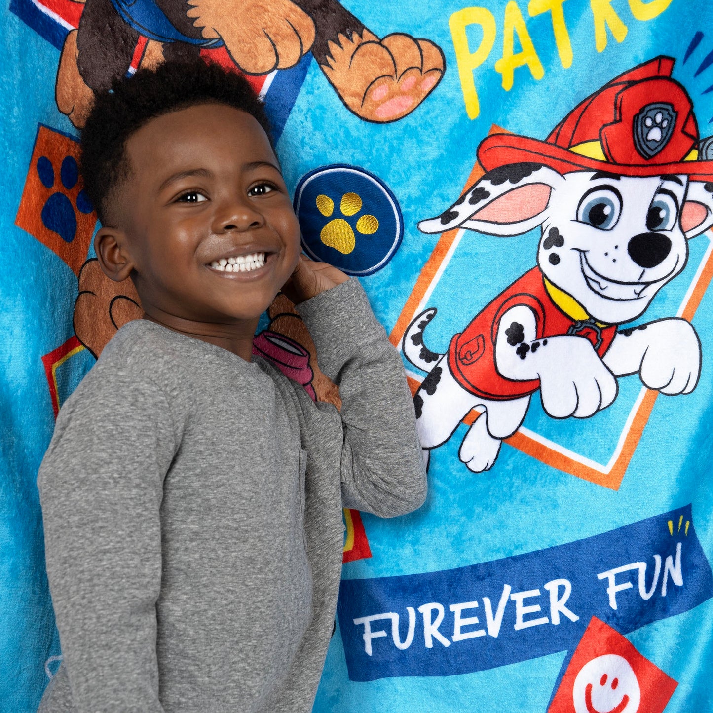 NoJo Paw Patrol Plush Musical Toddler Blanket