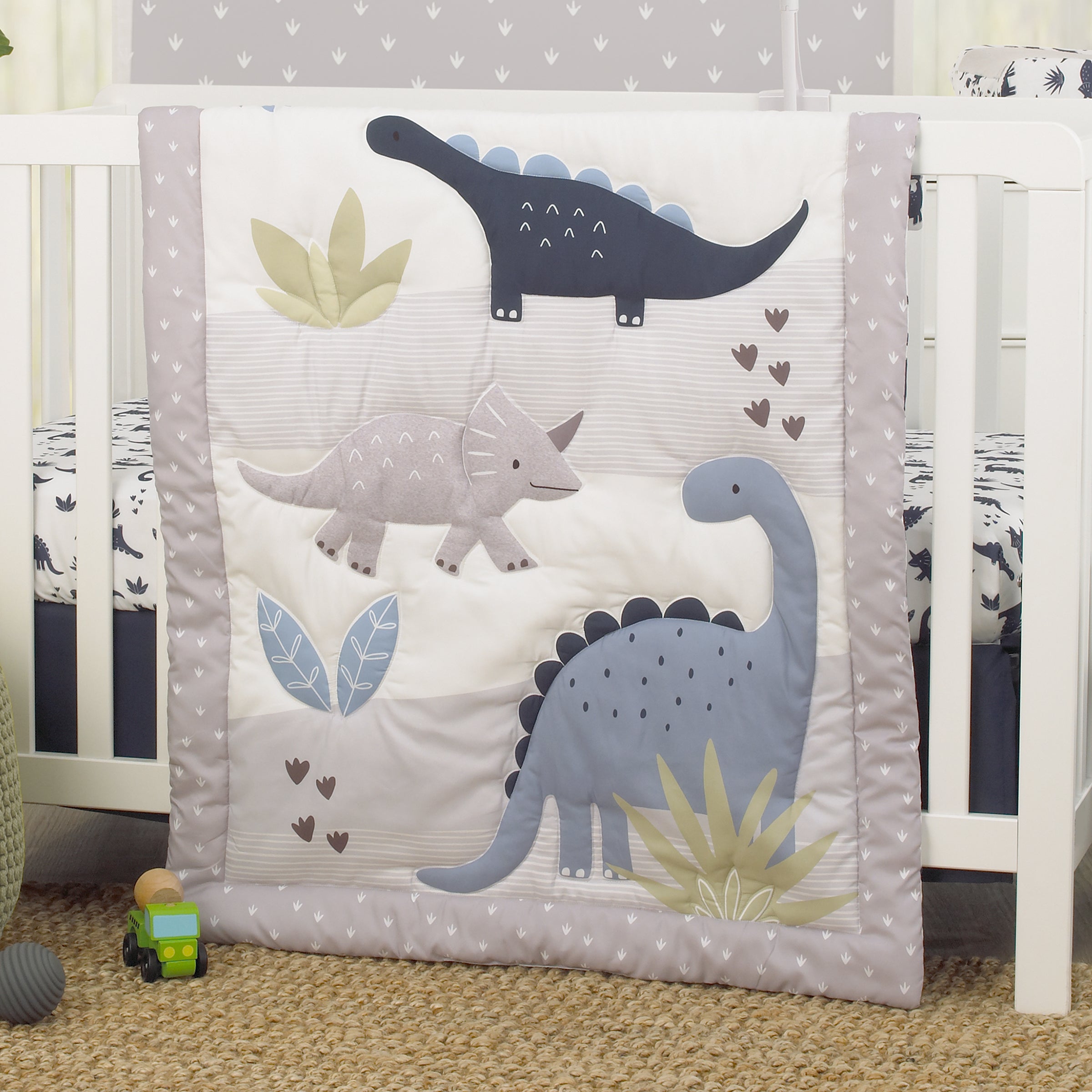 Dinosaur crib sheets on sale