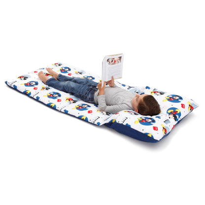 Disney Mickey Mouse Easy-Fold Toddler Nap Mat in Blue