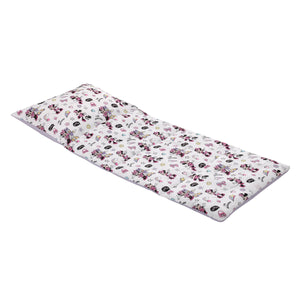 Disney Minnie Mouse I am Awesome Lavender, Pink, and White, Daisy Duck, Rainbow Hearts and Stars Deluxe Easy Fold Toddler Nap Mat