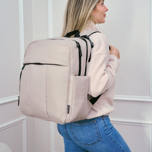 NoJo Baby Boom Puffy Quilted Backpack Diaper Bag