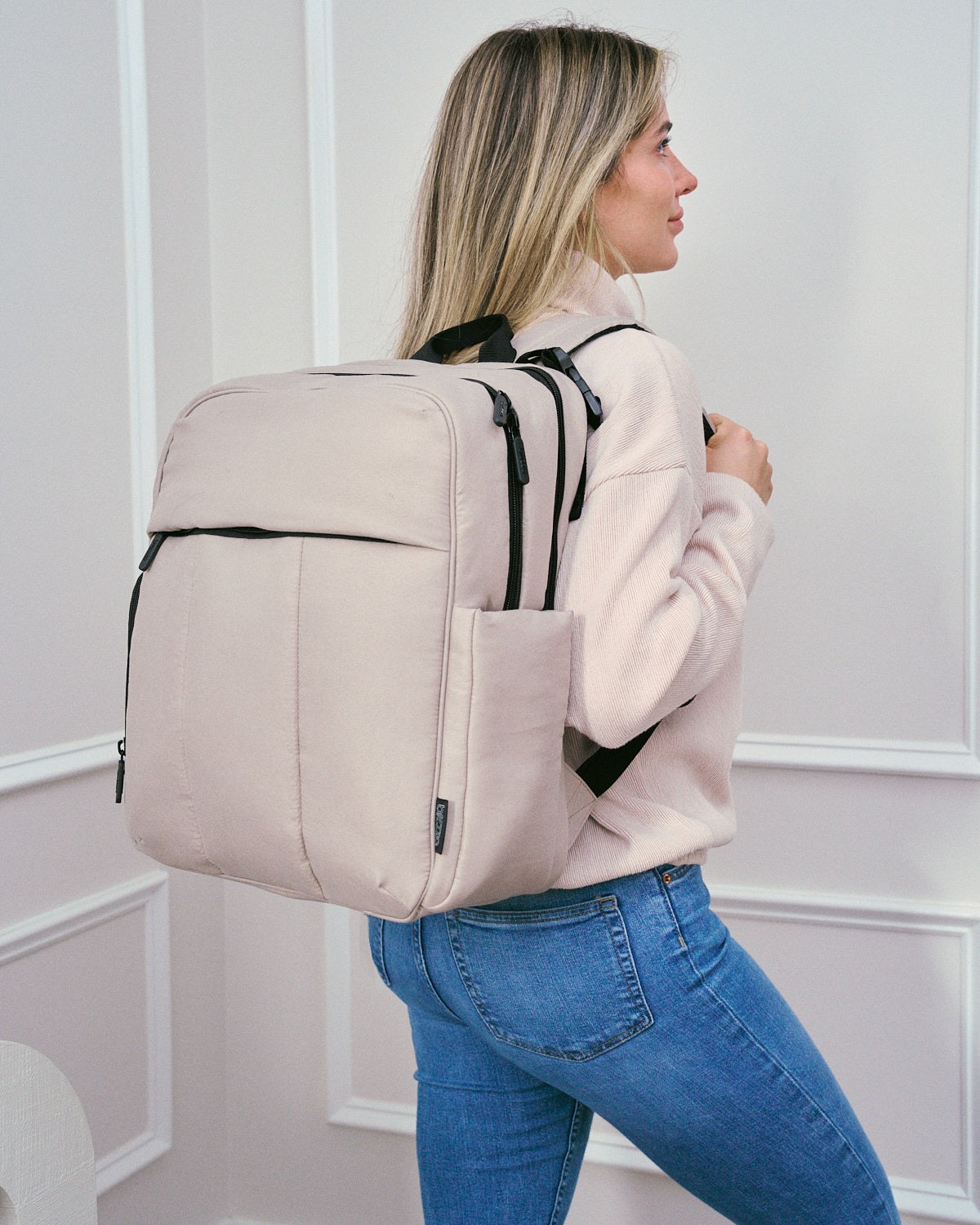 NoJo Baby Boom Puffy Quilted Backpack Diaper Bag