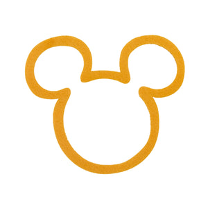 Disney Mickey Mouse White, Blue, and Orange Super Soft Milestone Baby Blanket