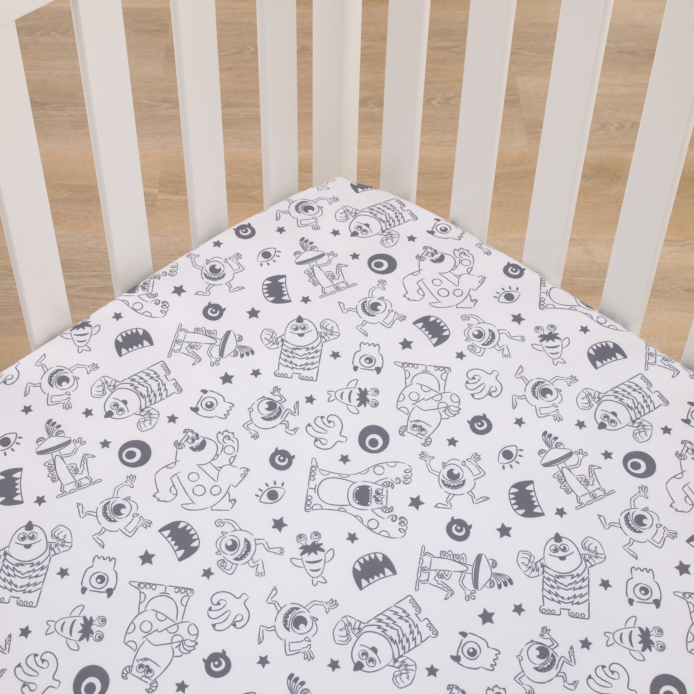 Monster crib sheets best sale