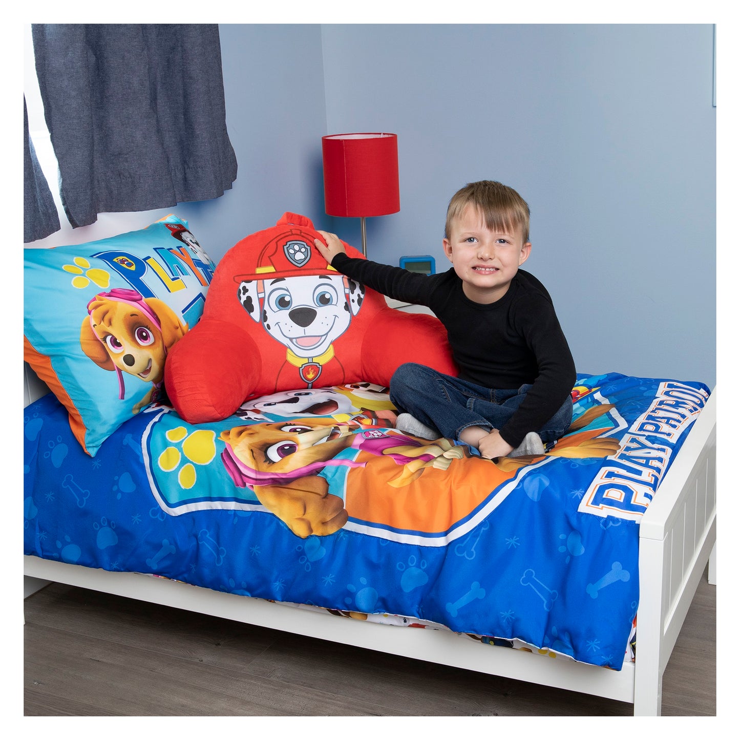 NoJo Paw Patrol Marshall Toddler Backrest Lounge Pillow