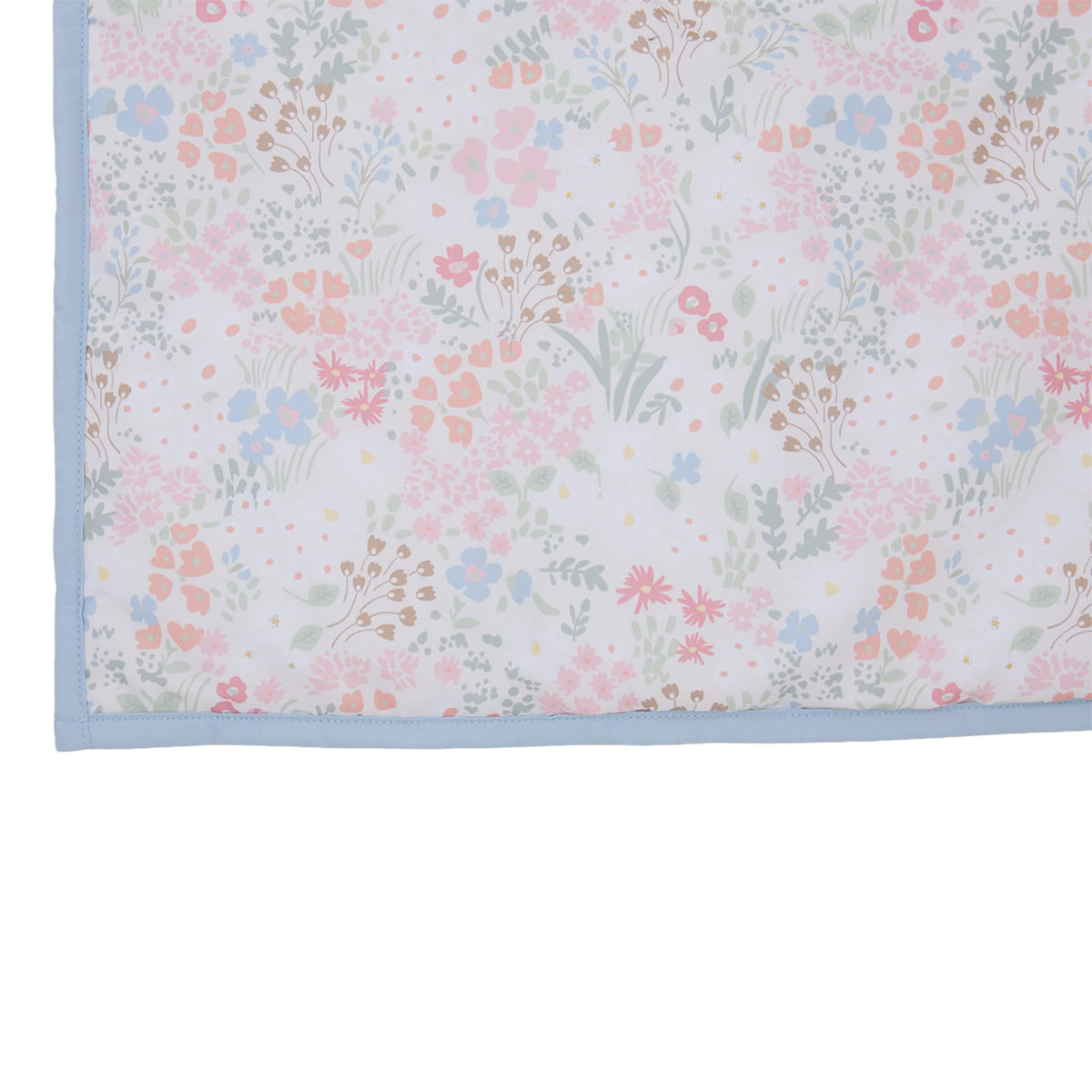 mini by Motherhood - Petal & Bloom 3 Piece Crib Bedding Set, Comforter and Two Fitted Crib Sheets