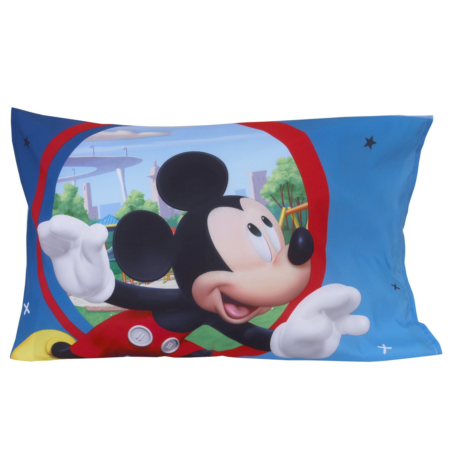Disney Mickey Mouse Playhouse 4 Piece Toddler Bed Set