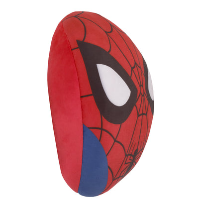 Marvel Spiderman to the Rescue Red and Blue Shaped Squishy Pillow
