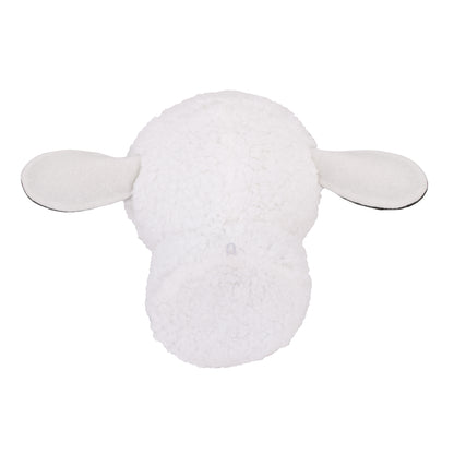 Little Love by NoJo Plush Fleece White Sheep Head Wall Décor