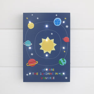 Little Love by NoJo Navy, Orange, Yellow, Blue Solar System 
