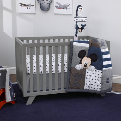 Disney Mickey Mouse Hello World Star/Icon Nursery Crib Musical Mobile