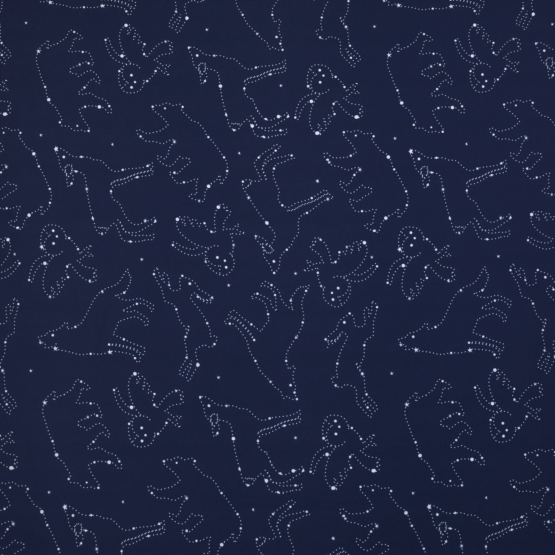 NoJo Super Soft Navy and White Cosmic Constellations Nursery Mini Crib Fitted Sheet