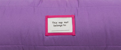 NoJo Little Princess Toddler Nap Mat - Includes Attached Pillow and Fleece Blanket