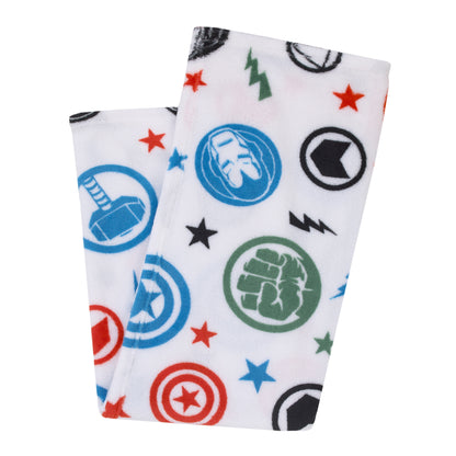 Marvel The Avengers Red, White, and Blue Super Soft Baby Blanket