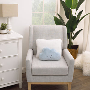 Little Love by NoJo Happy Little Clouds Decorative Pillow