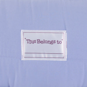 Disney Frozen II Traveling North Lavender, Light Blue and Plum Toddler Nap Mat