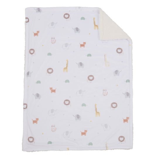mini by Motherhood - Jungle Nest Sherpa Baby Blanket