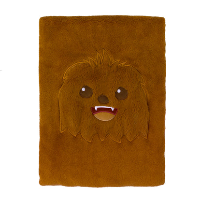 Star Wars Chewbacca Brown Super Soft Character Shaped Toddler Blanket