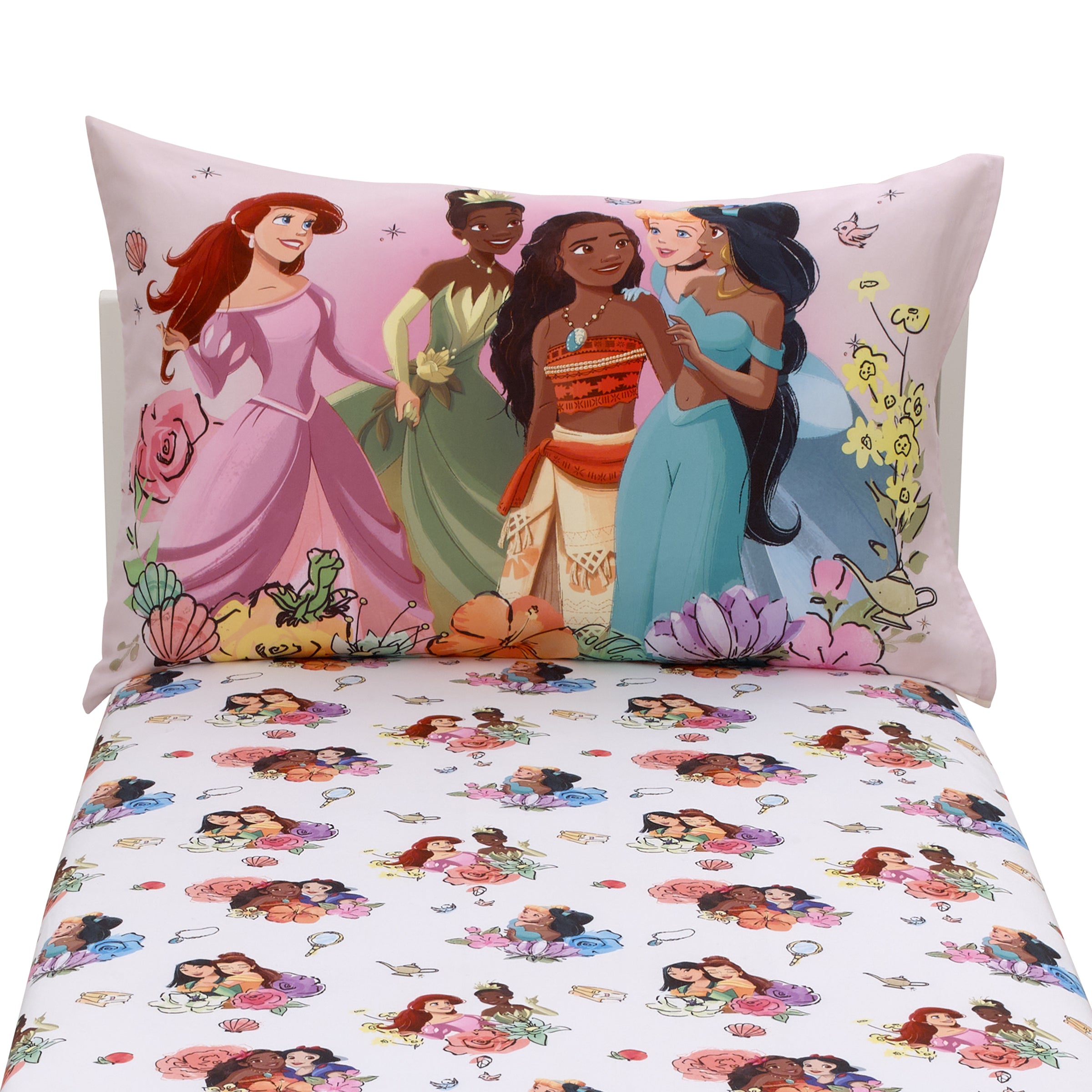 Disney princess cotton sheets best sale