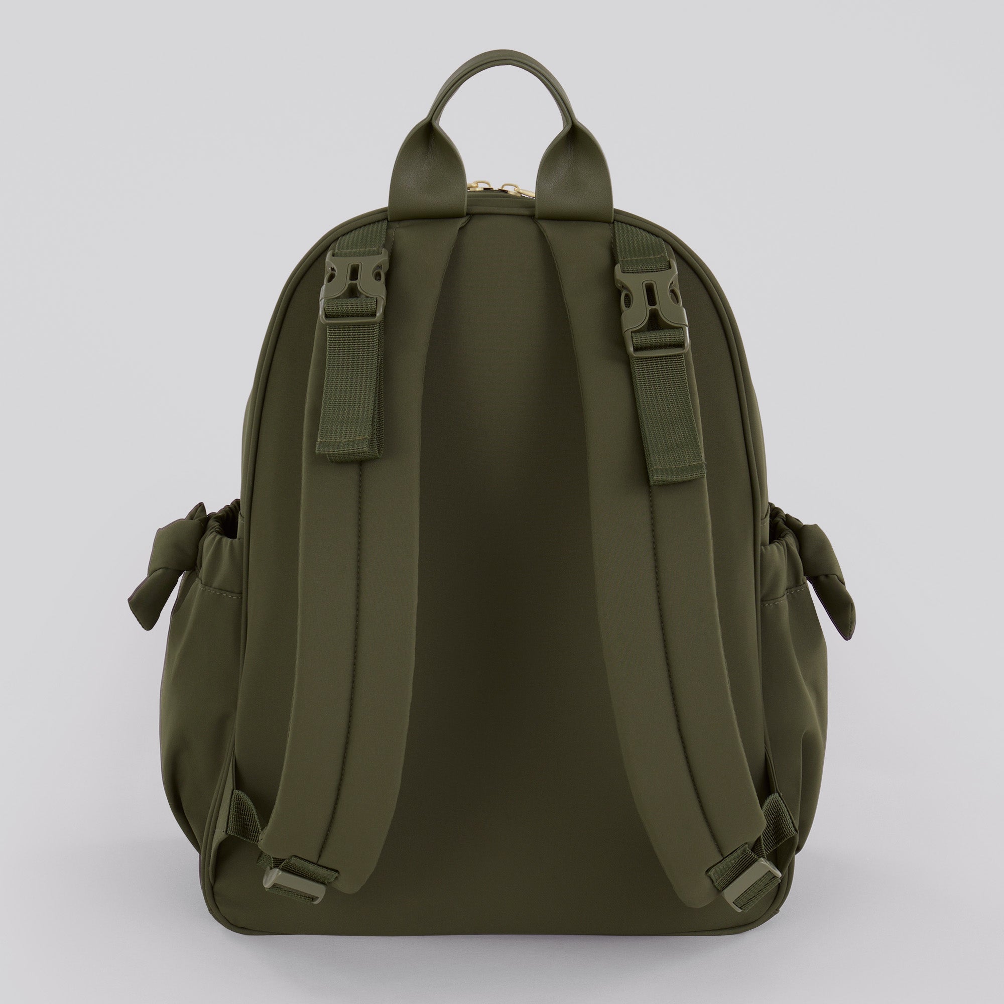 Motherhood Gathered Pocket Backpack Diaper Bag, Olive – NoJo Baby