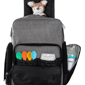 NoJo Eddie Bauer Cascades Backpack Diaper Bag Black