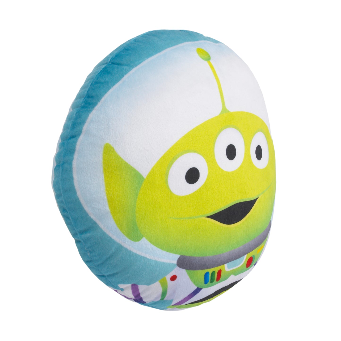 Disney Toy Story 4 Alien Aqua, Green and White Decorative Shaped Pillow