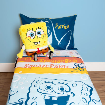 NoJo SpongeBob SquarePants Plush Toddler Cuddle Pillow, Yellow